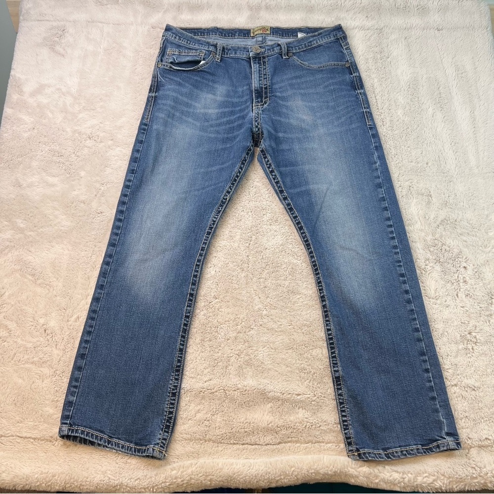 Wrangler 20X Jeans Mens 38x32 Vintage Straight Leg Denim Pants